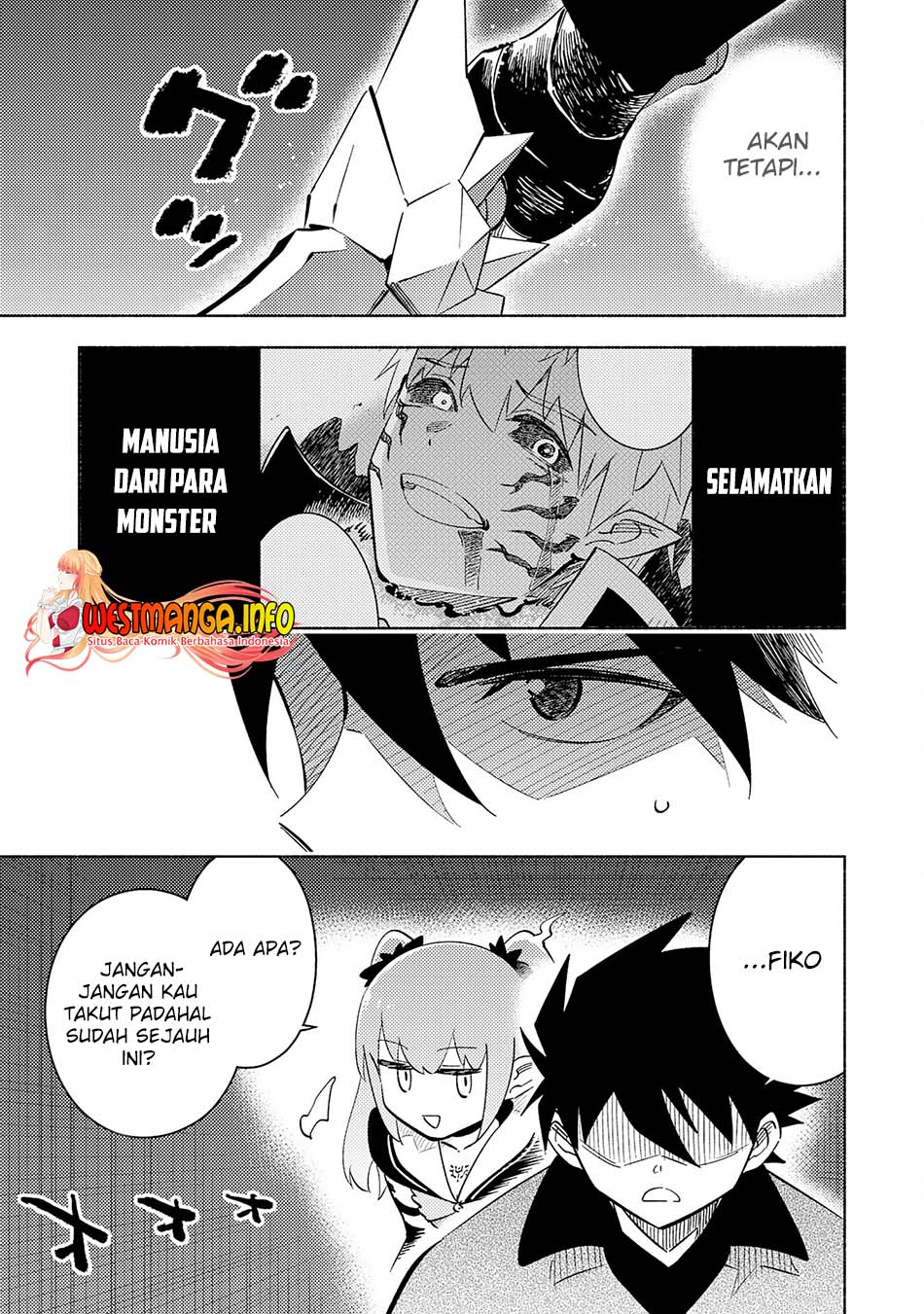Halaman 8 dari Kono Sekai de Ore dake ga "Level Up" wo Shitteiru Chapter 21