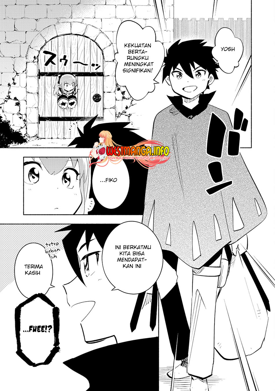 Halaman 14 dari Kono Sekai de Ore dake ga "Level Up" wo Shitteiru Chapter 6