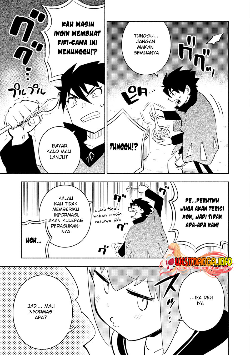 Halaman 24 dari Kono Sekai de Ore dake ga "Level Up" wo Shitteiru Chapter 6
