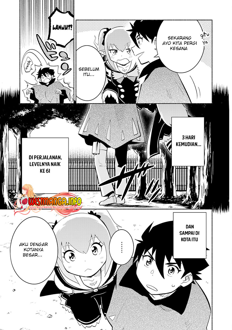 Halaman 28 dari Kono Sekai de Ore dake ga "Level Up" wo Shitteiru Chapter 6