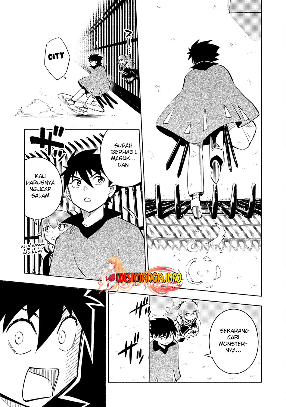 Halaman 32 dari Kono Sekai de Ore dake ga "Level Up" wo Shitteiru Chapter 6