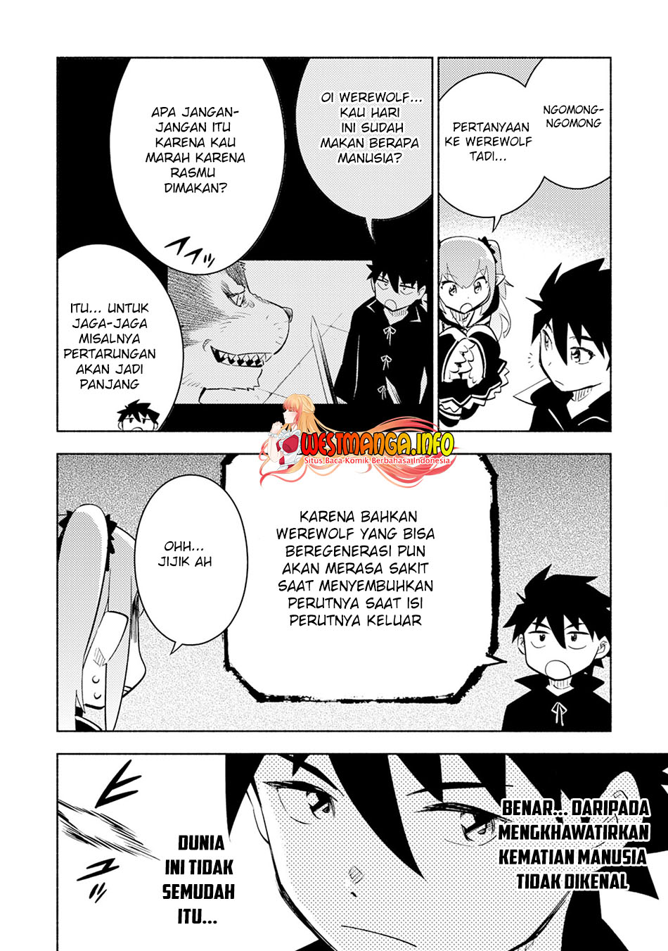 Halaman 7 dari Kono Sekai de Ore dake ga "Level Up" wo Shitteiru Chapter 6