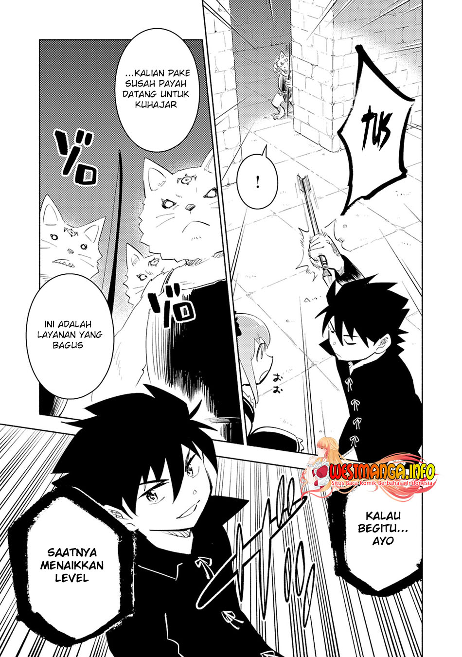 Halaman 8 dari Kono Sekai de Ore dake ga "Level Up" wo Shitteiru Chapter 6