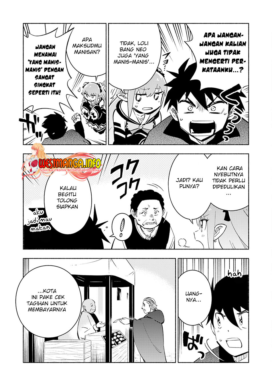 Halaman 8 dari Kono Sekai de Ore dake ga "Level Up" wo Shitteiru Chapter 7