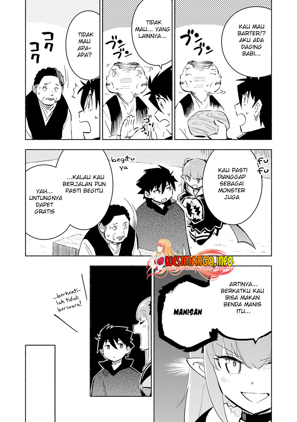 Halaman 9 dari Kono Sekai de Ore dake ga "Level Up" wo Shitteiru Chapter 7