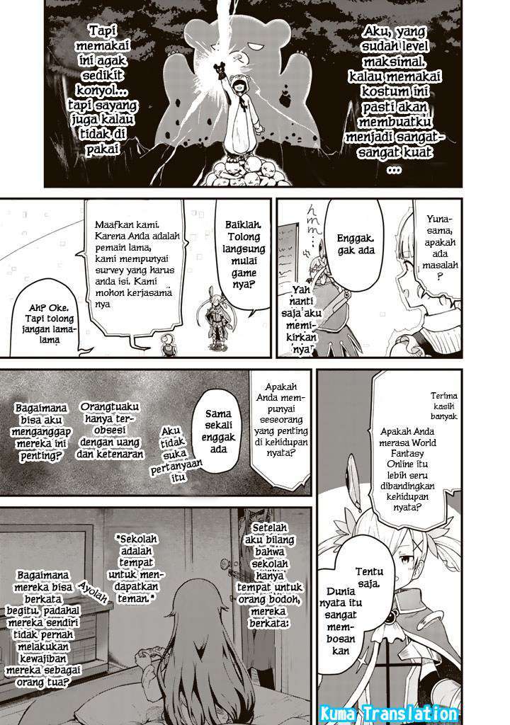 Halaman 10 dari Kuma Kuma Kuma Bear Chapter 1