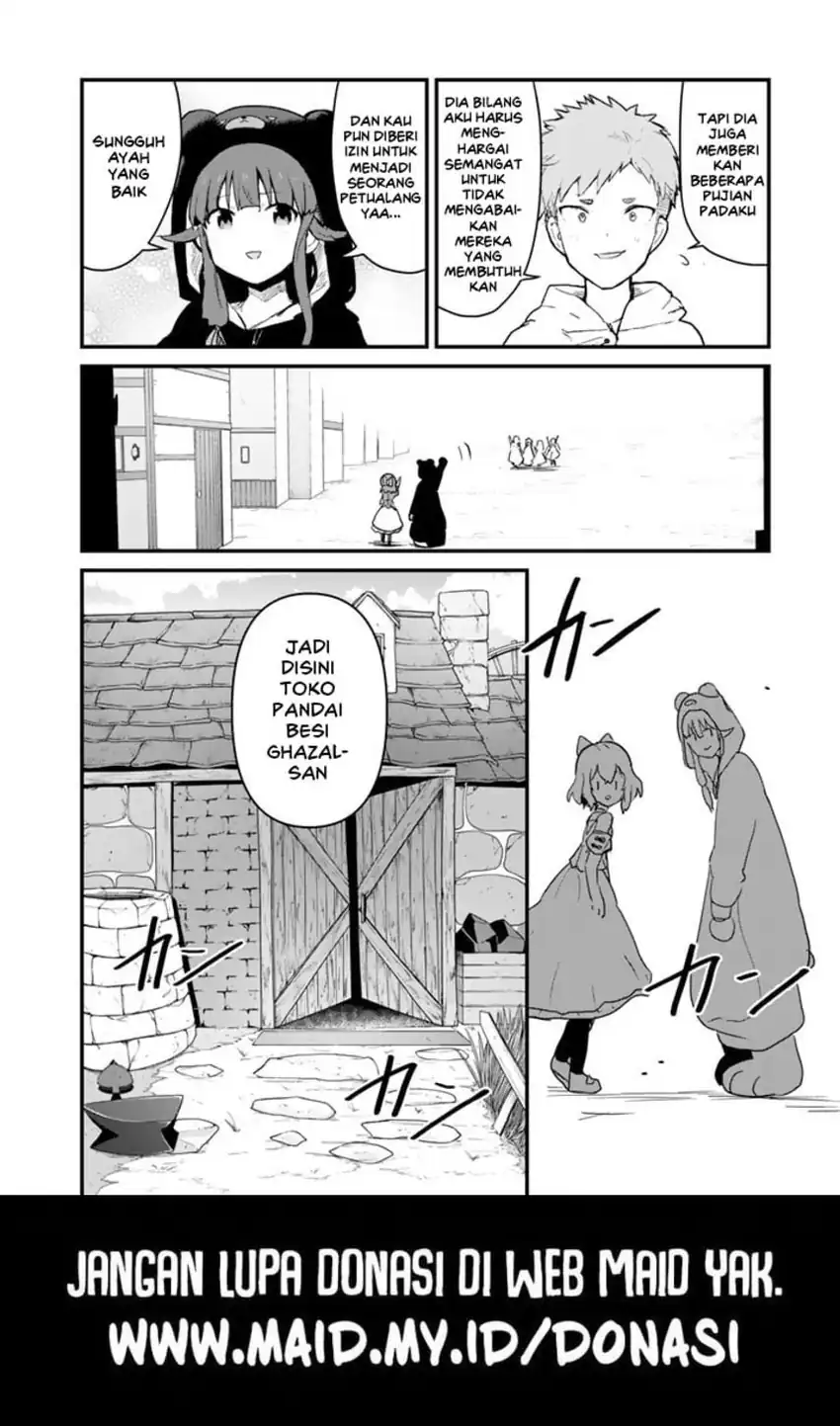 Halaman 18 dari Kuma Kuma Kuma Bear Chapter 101