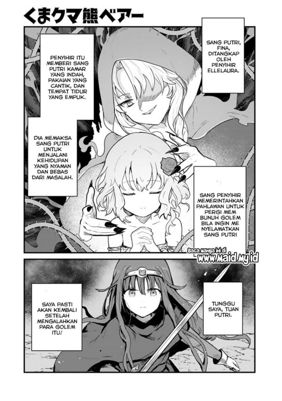 Halaman 3 dari Kuma Kuma Kuma Bear Chapter 103