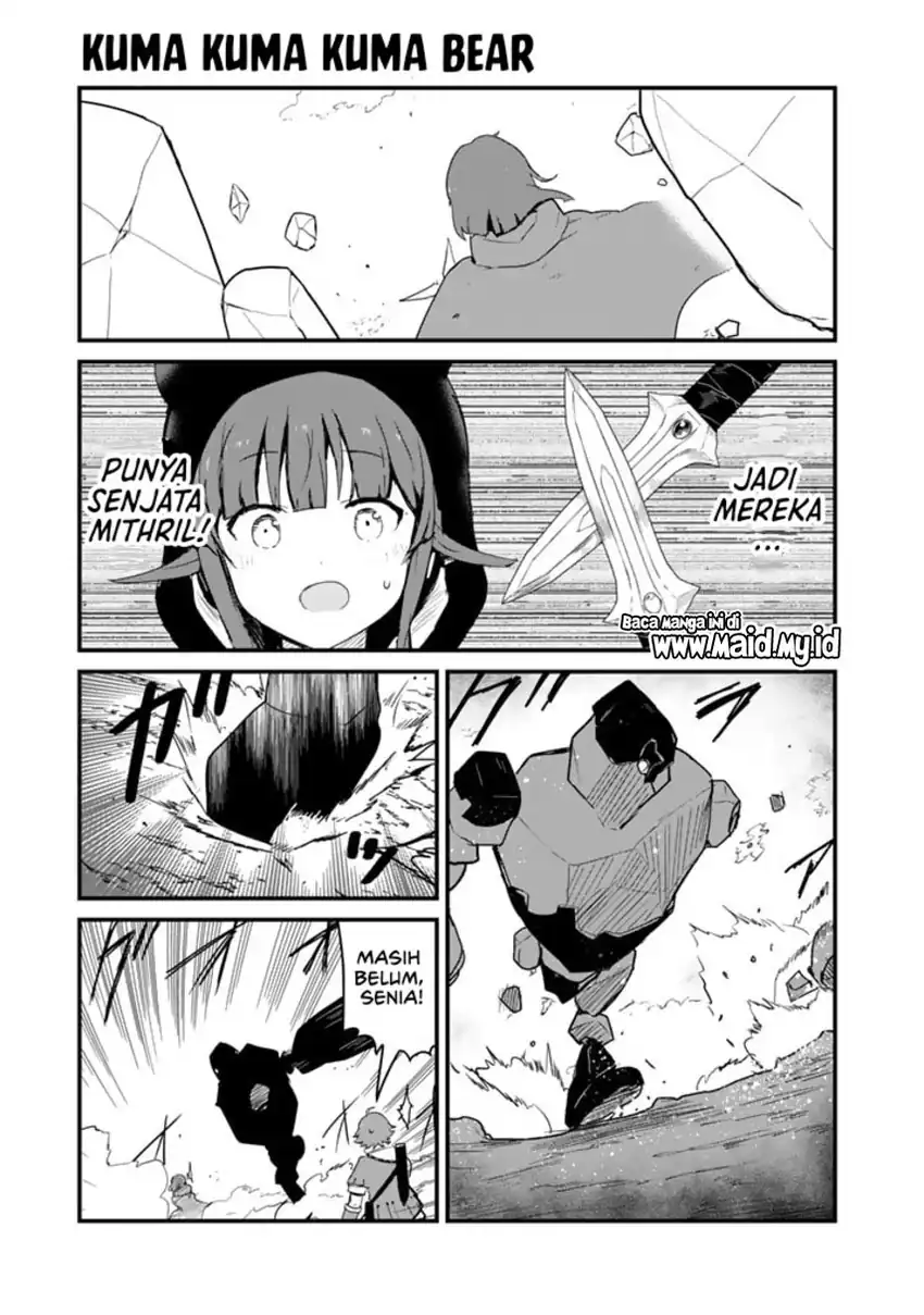 Halaman 3 dari Kuma Kuma Kuma Bear Chapter 105
