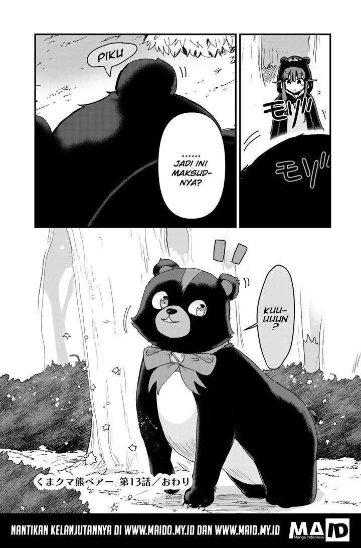 Halaman 18 dari Kuma Kuma Kuma Bear Chapter 13