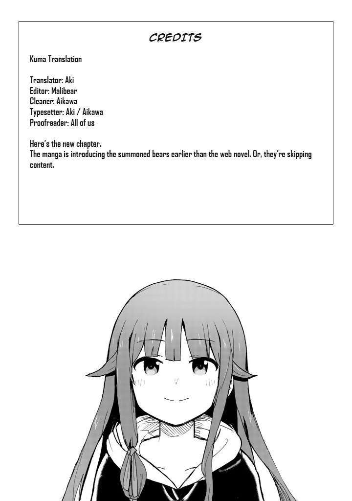 Halaman 19 dari Kuma Kuma Kuma Bear Chapter 13
