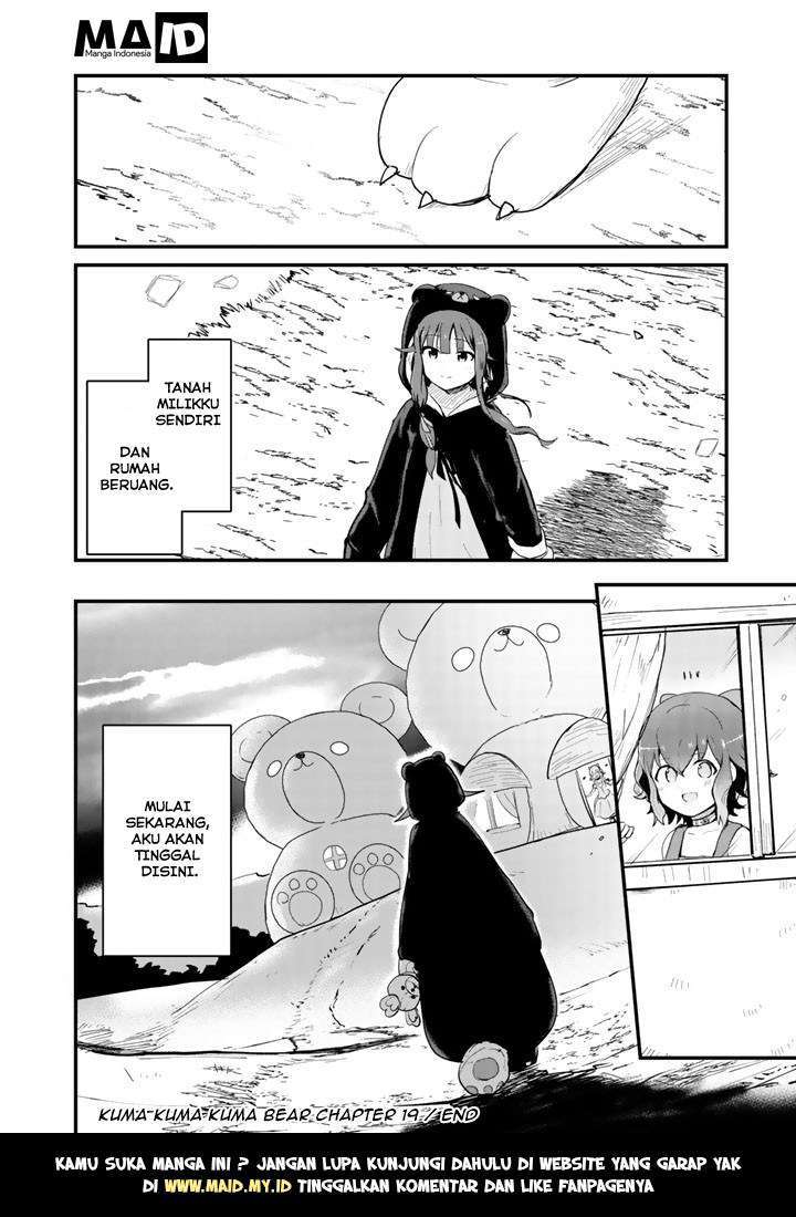 Halaman 20 dari Kuma Kuma Kuma Bear Chapter 19