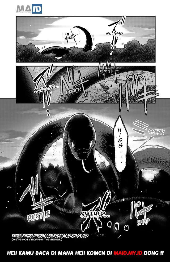 Halaman 19 dari Kuma Kuma Kuma Bear Chapter 24