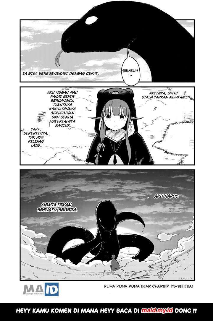 Halaman 18 dari Kuma Kuma Kuma Bear Chapter 25