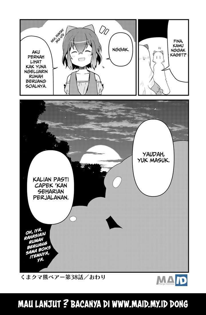 Halaman 19 dari Kuma Kuma Kuma Bear Chapter 38