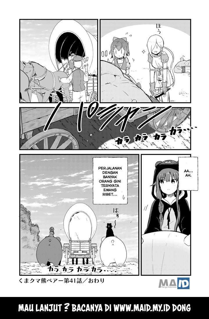 Halaman 19 dari Kuma Kuma Kuma Bear Chapter 41