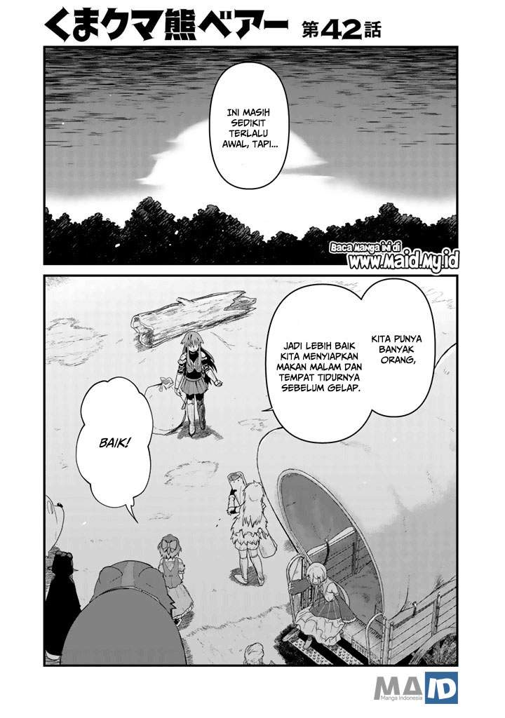 Halaman 3 dari Kuma Kuma Kuma Bear Chapter 42