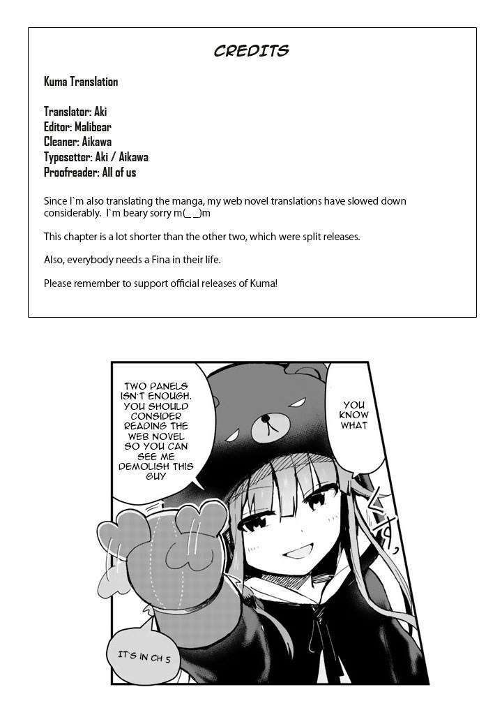 Halaman 19 dari Kuma Kuma Kuma Bear Chapter 5
