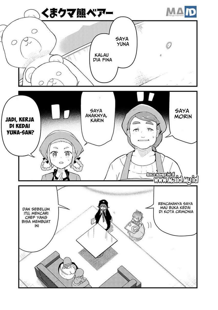Halaman 4 dari Kuma Kuma Kuma Bear Chapter 57
