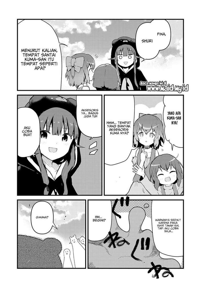 Halaman 4 dari Kuma Kuma Kuma Bear Chapter 62