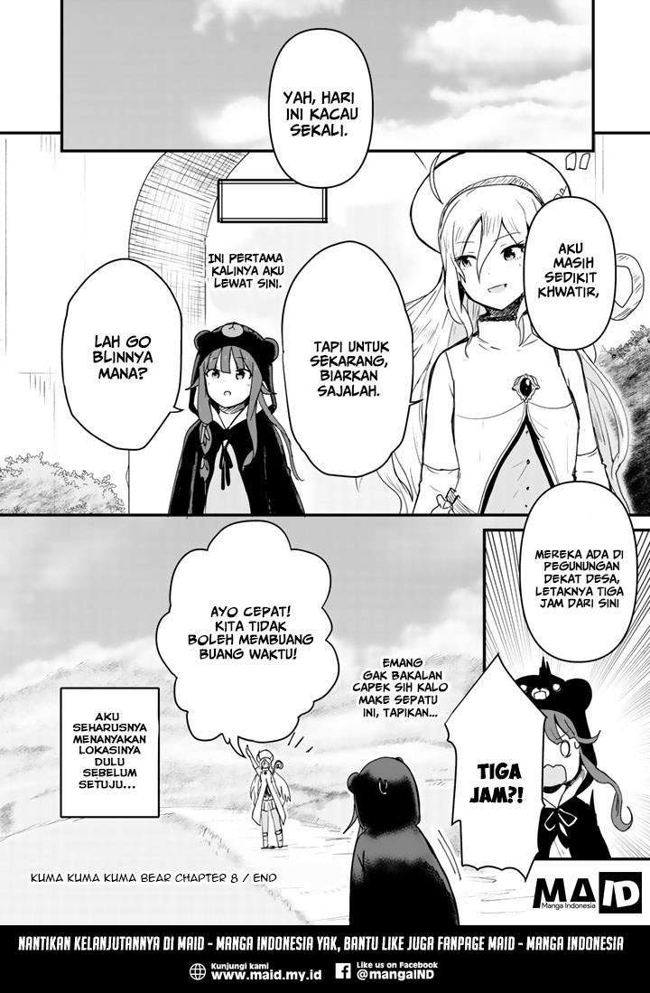 Halaman 18 dari Kuma Kuma Kuma Bear Chapter 8