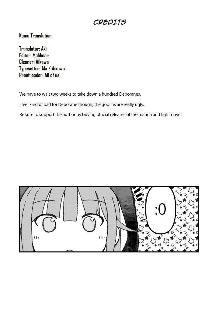 Halaman 19 dari Kuma Kuma Kuma Bear Chapter 9
