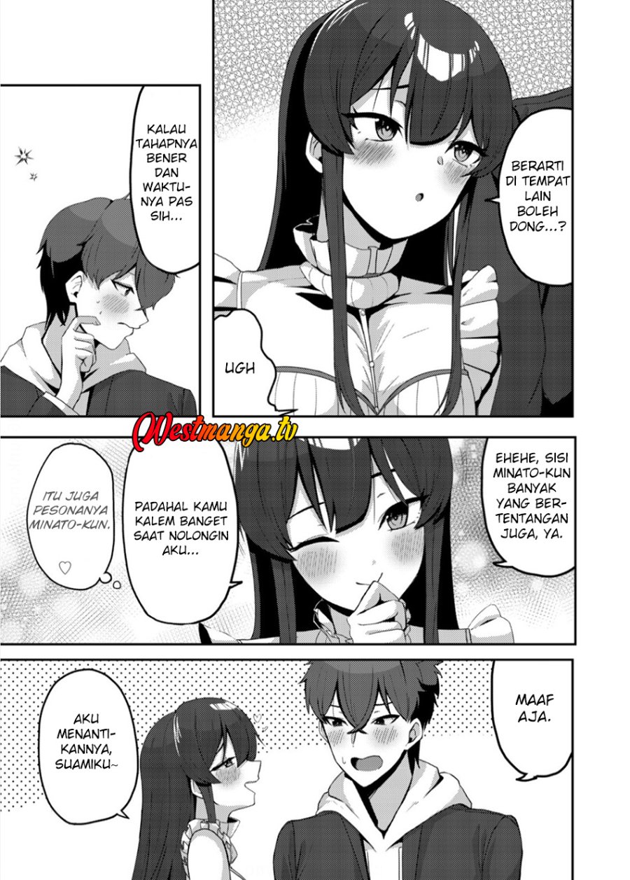 Kurokami Seiso No Reikoku Bishojo Wo Tasuketara, Ore to Ni Nin Kiri No Toki Dake De Reru Yo Ni Natta Ken chapter 7 halaman 25