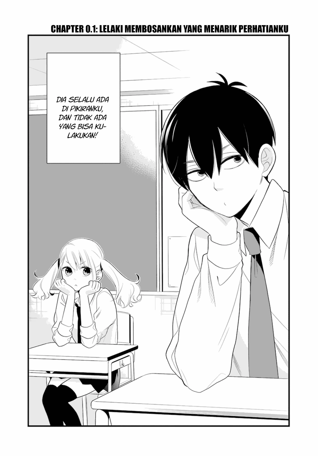 Halaman 7 dari Kusumi-kun, Kuuki Yometemasu ka? Chapter 0.1