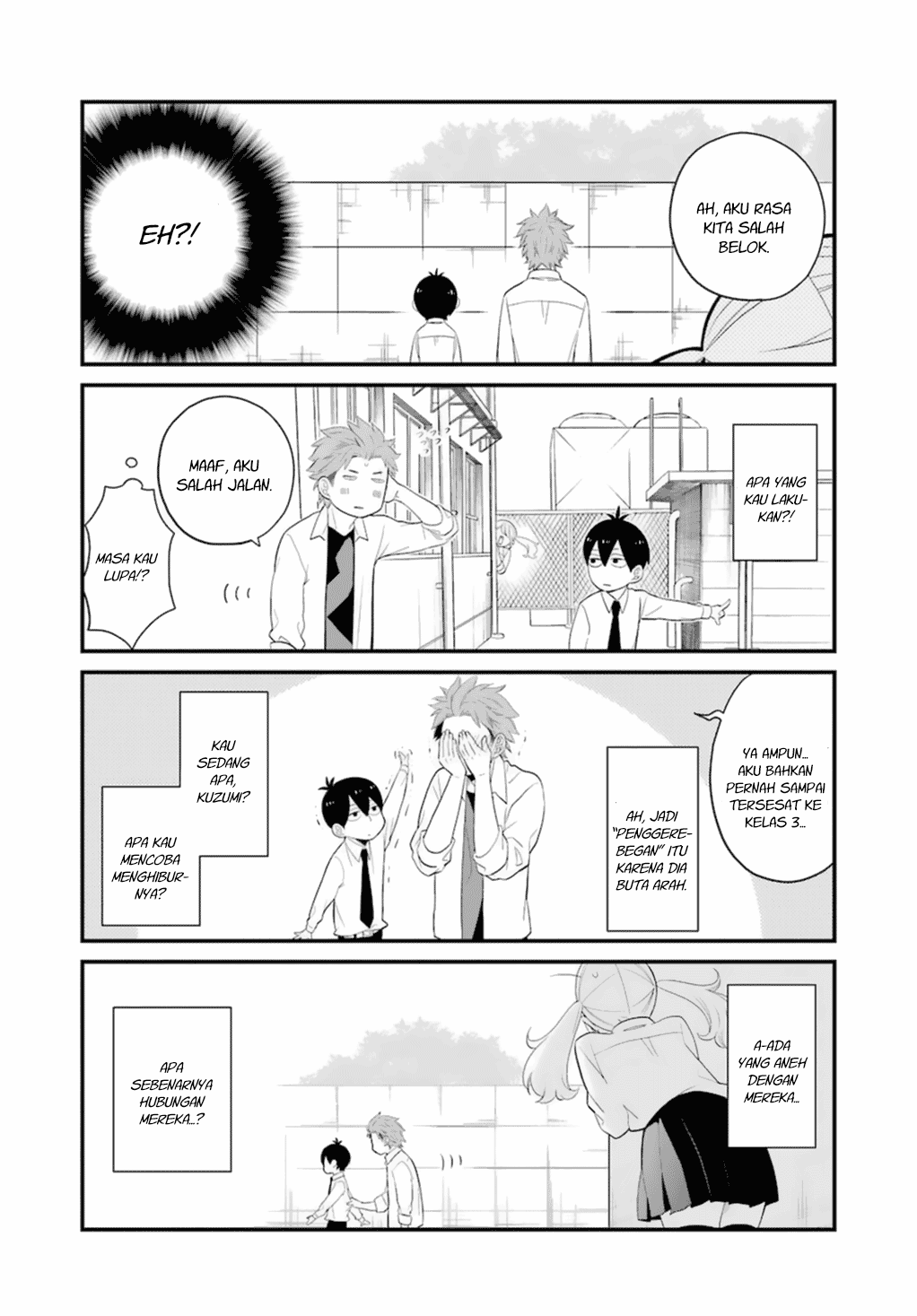 Halaman 8 dari Kusumi-kun, Kuuki Yometemasu ka? Chapter 0.9