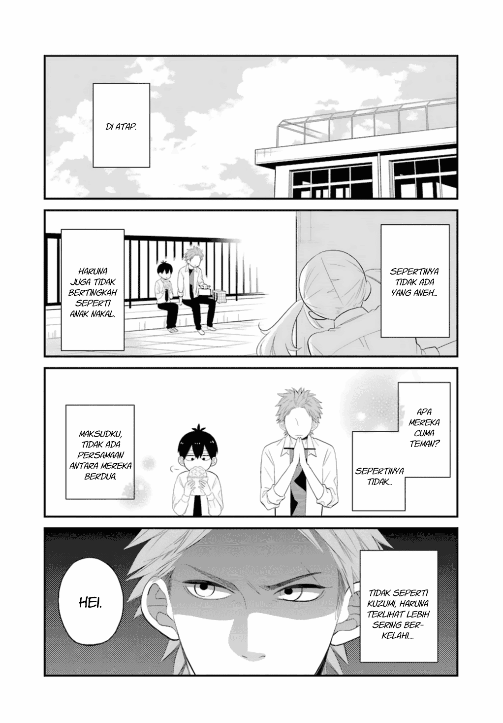 Halaman 9 dari Kusumi-kun, Kuuki Yometemasu ka? Chapter 0.9