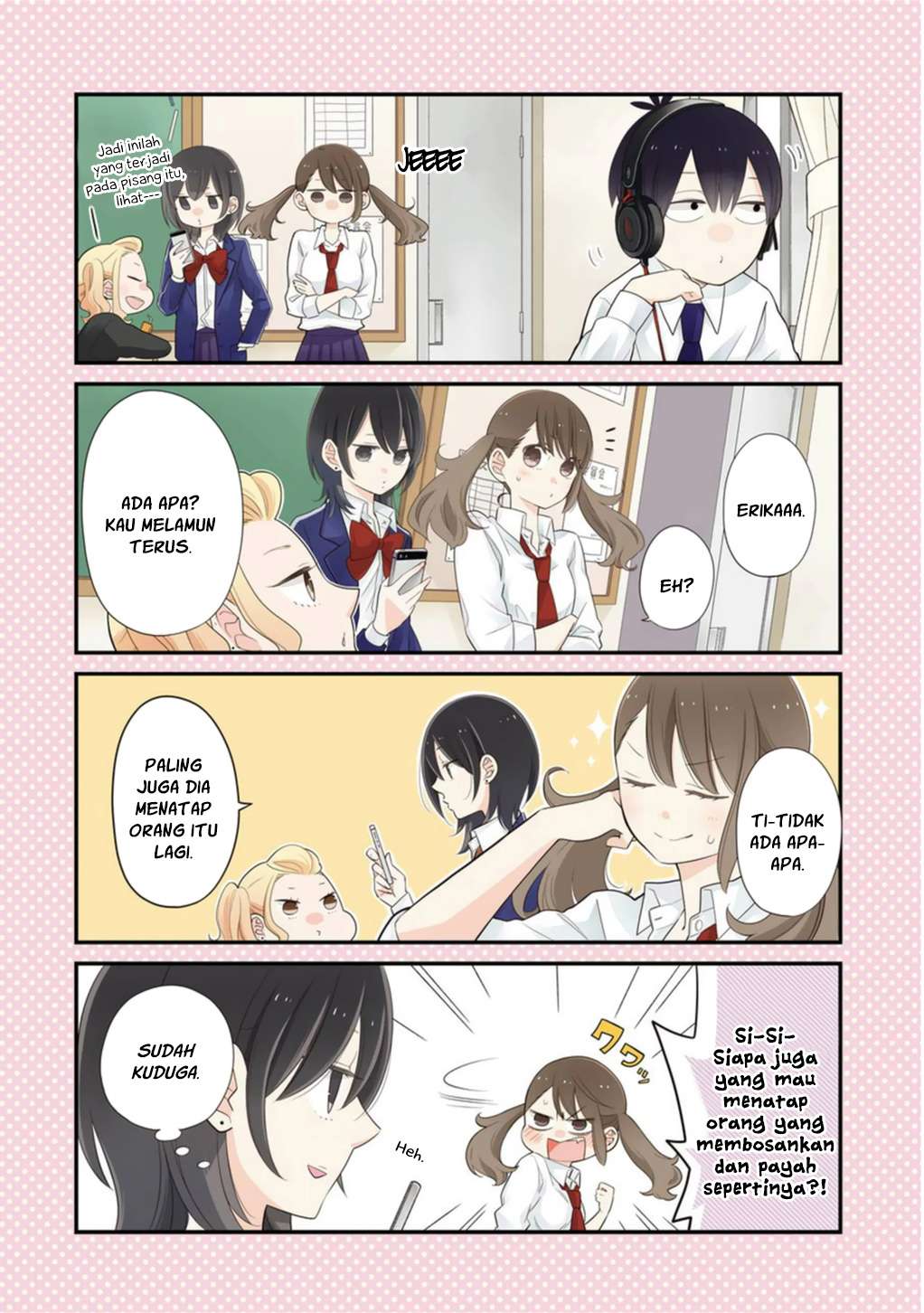 Halaman 4 dari Kusumi-kun, Kuuki Yometemasu ka? Chapter 1