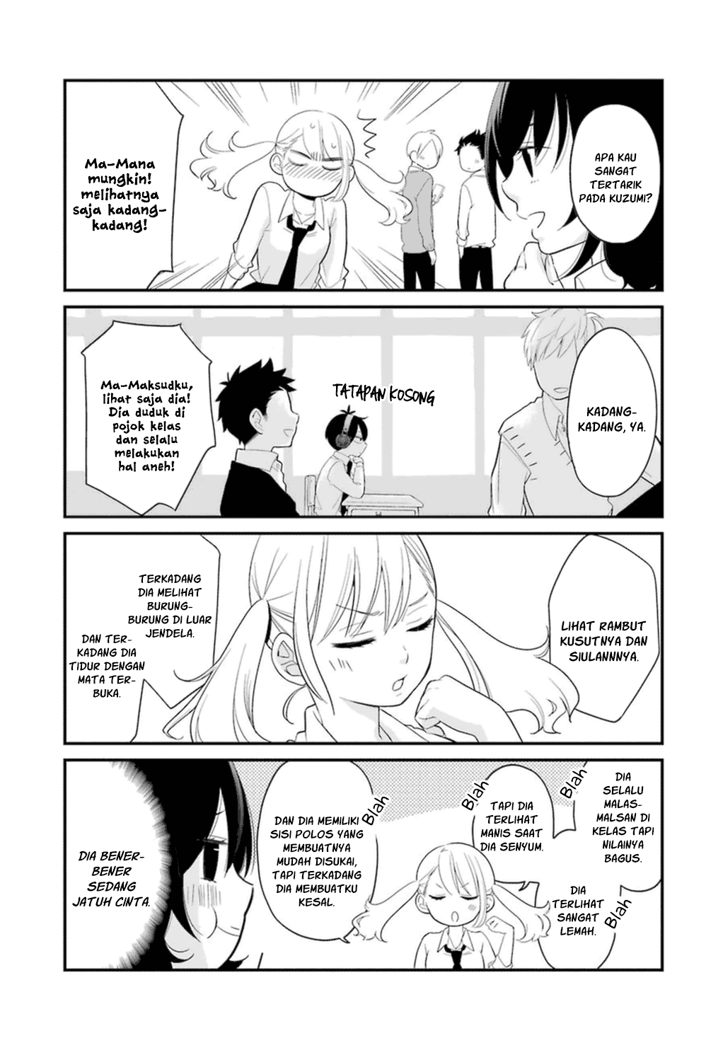 Halaman 5 dari Kusumi-kun, Kuuki Yometemasu ka? Chapter 1