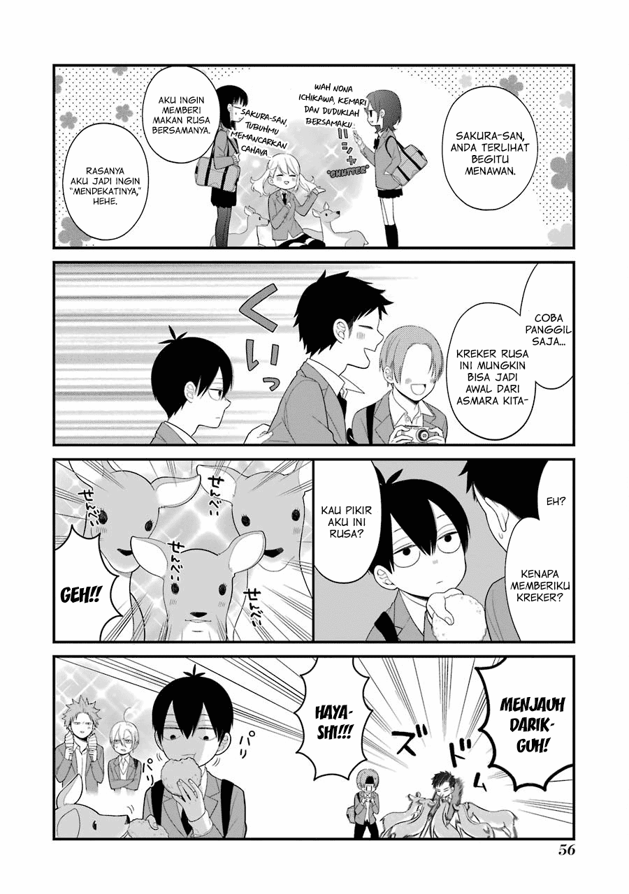 Halaman 9 dari Kusumi-kun, Kuuki Yometemasu ka? Chapter 28