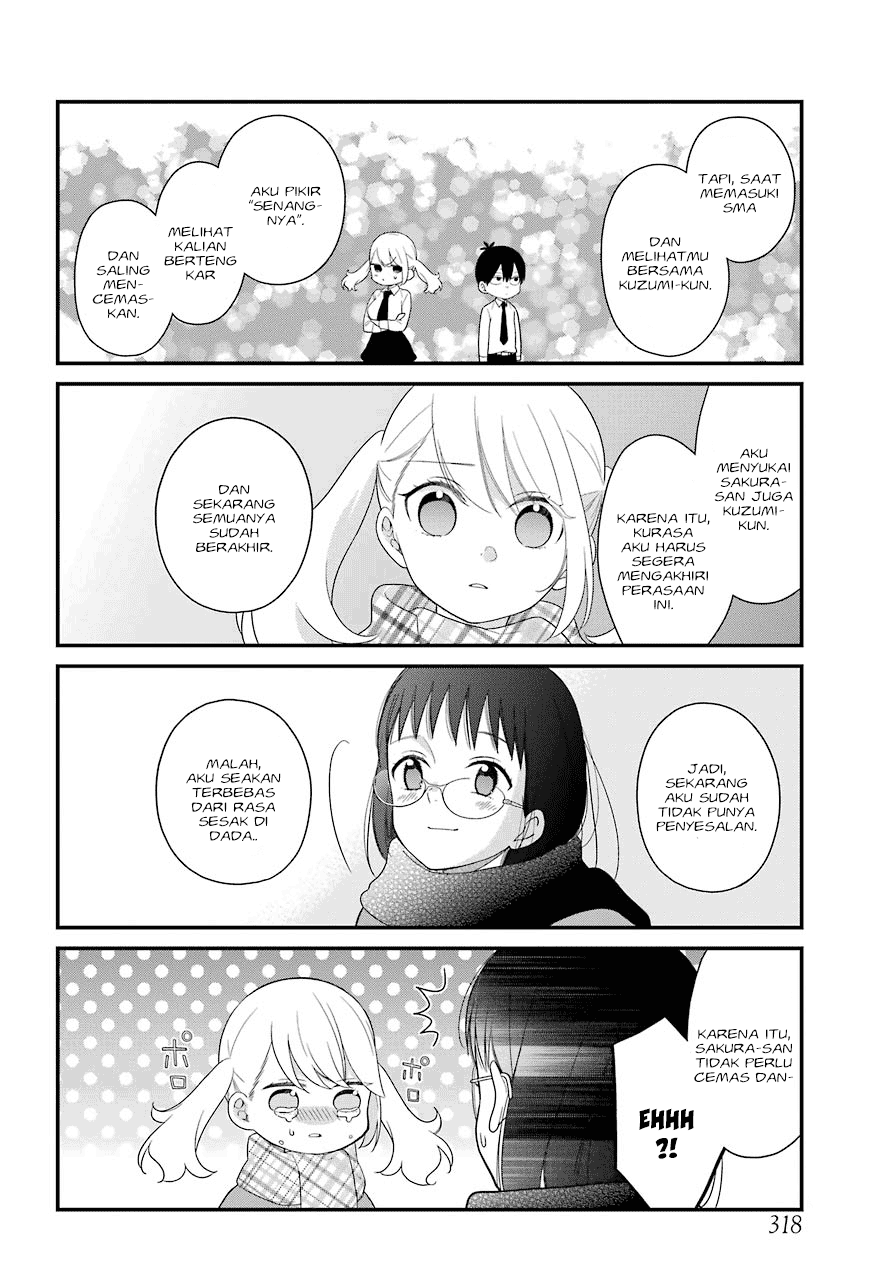 Halaman 21 dari Kusumi-kun, Kuuki Yometemasu ka? Chapter 36