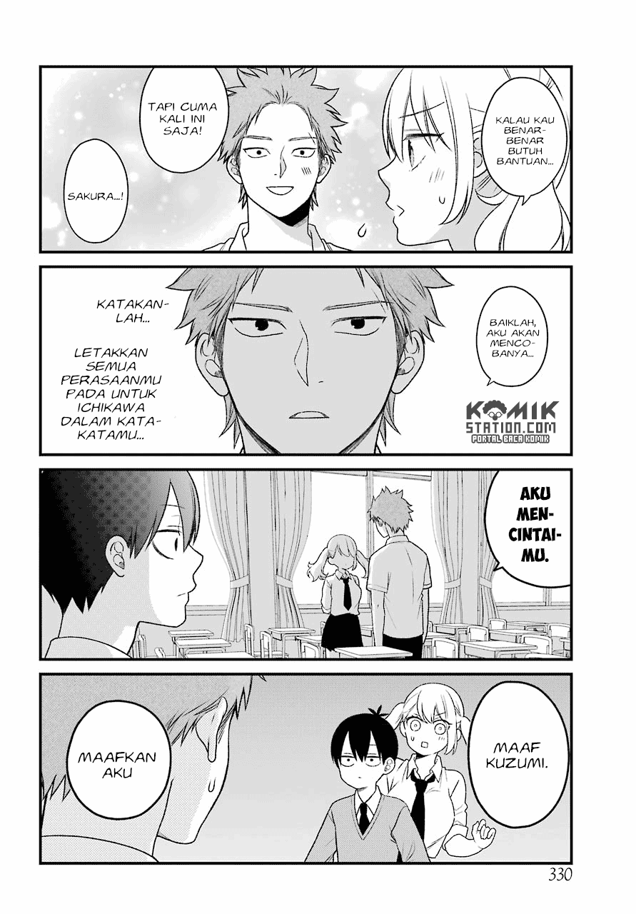 Halaman 8 dari Kusumi-kun, Kuuki Yometemasu ka? Chapter 49