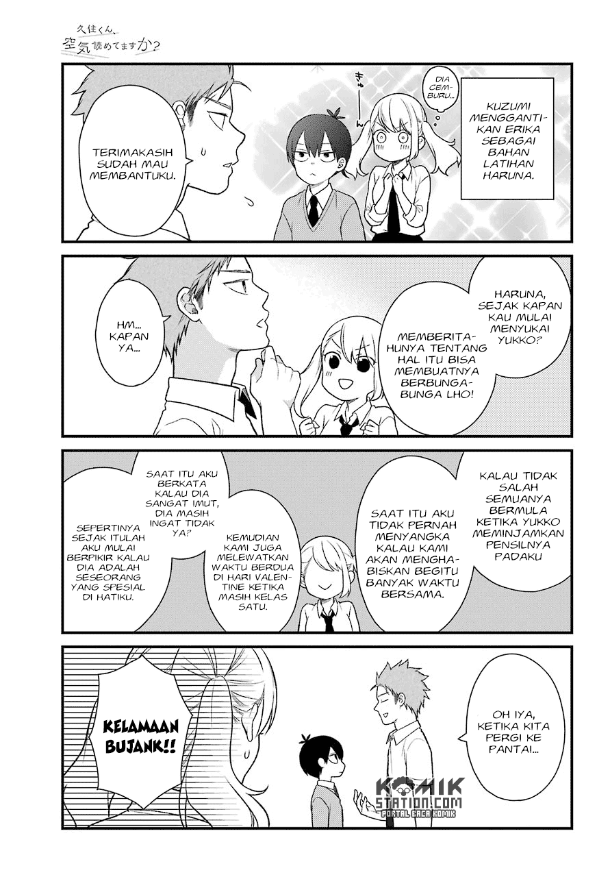 Halaman 9 dari Kusumi-kun, Kuuki Yometemasu ka? Chapter 49