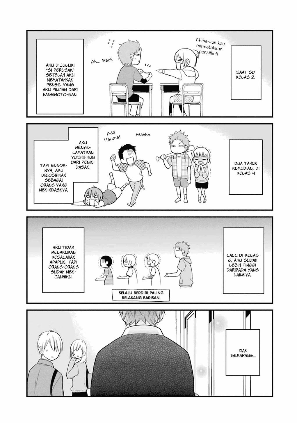 Halaman 1 dari Kusumi-kun, Kuuki Yometemasu ka? Chapter 9