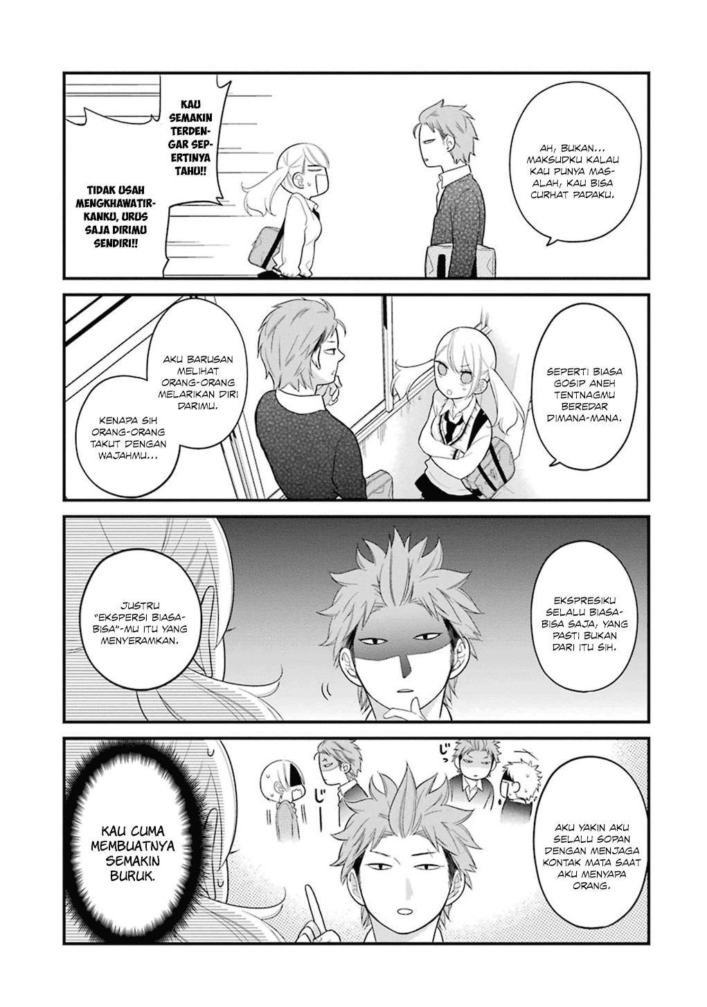 Halaman 6 dari Kusumi-kun, Kuuki Yometemasu ka? Chapter 9