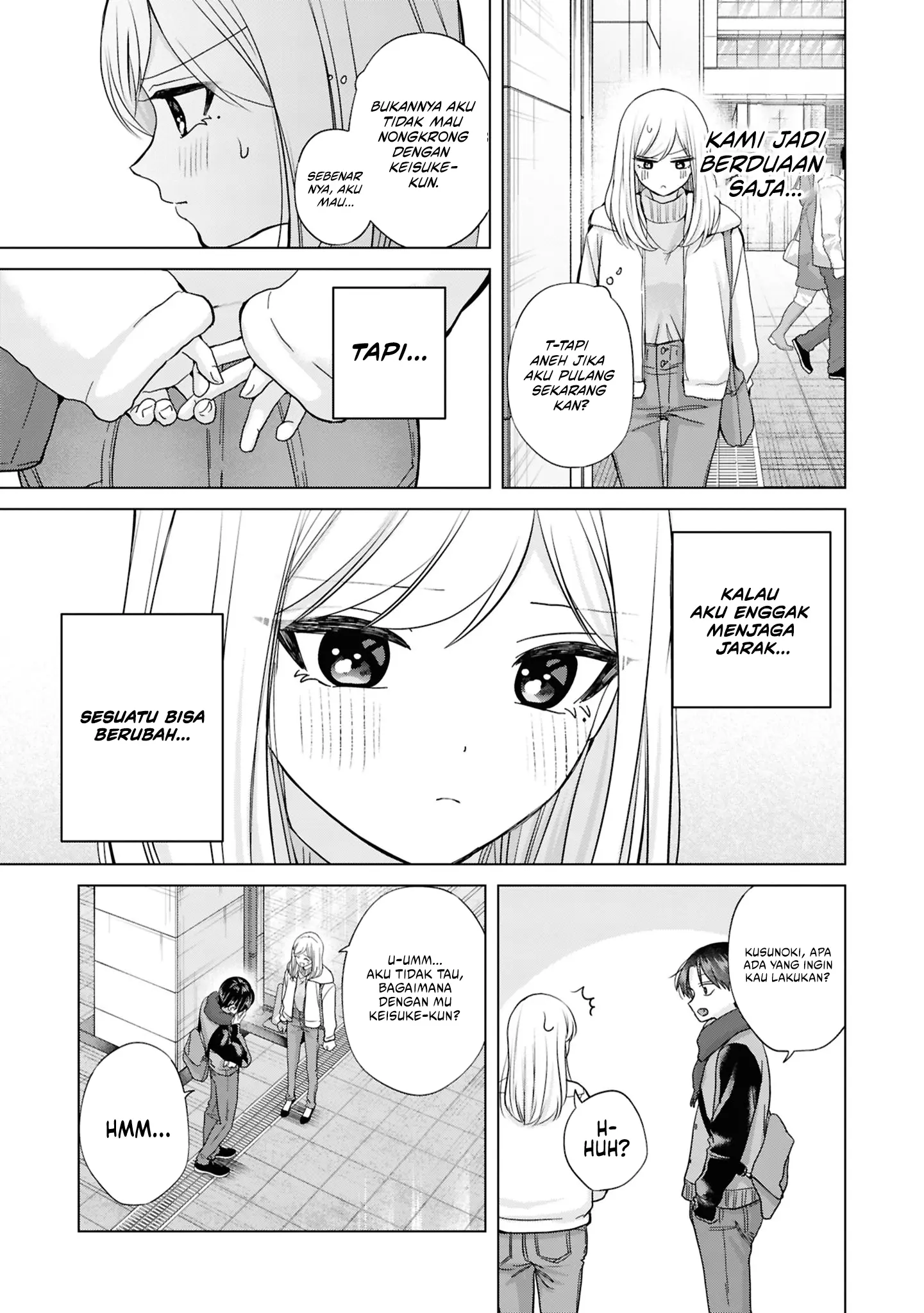 Kusunoki-san wa Koukou Debut ni Shippai shite Iru chapter 48 halaman 10