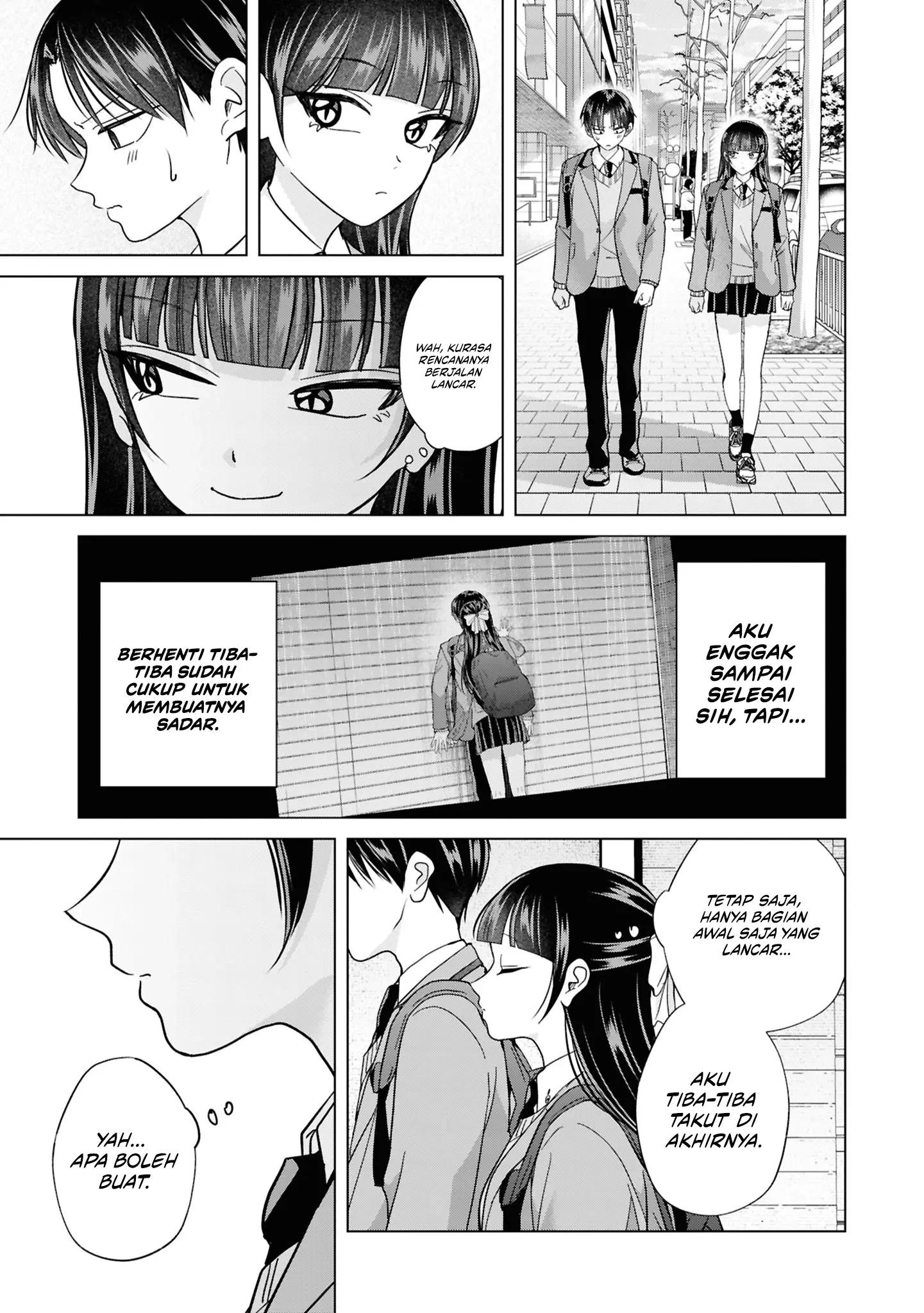Kusunoki-san wa Koukou Debut ni Shippai shite Iru chapter 48 halaman 4