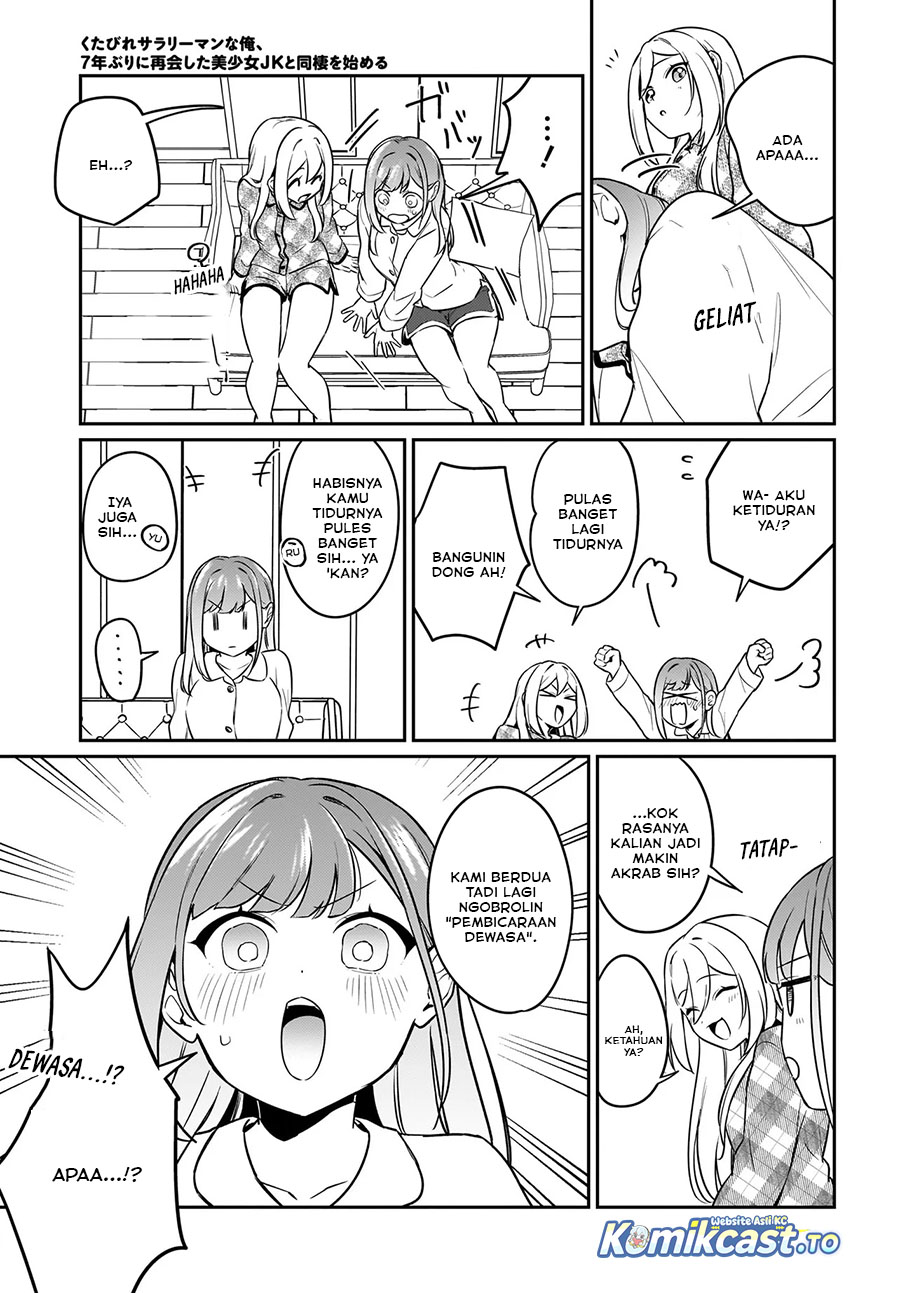 Kutabire Salarymen no Ore, 7nenburi ni Saikai shita Bishoujo JK to Dosei wo Hajimaru chapter 20 halaman 10