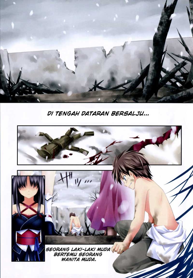 Halaman 1 dari Machine Doll wa Kizutsukanai Chapter 1