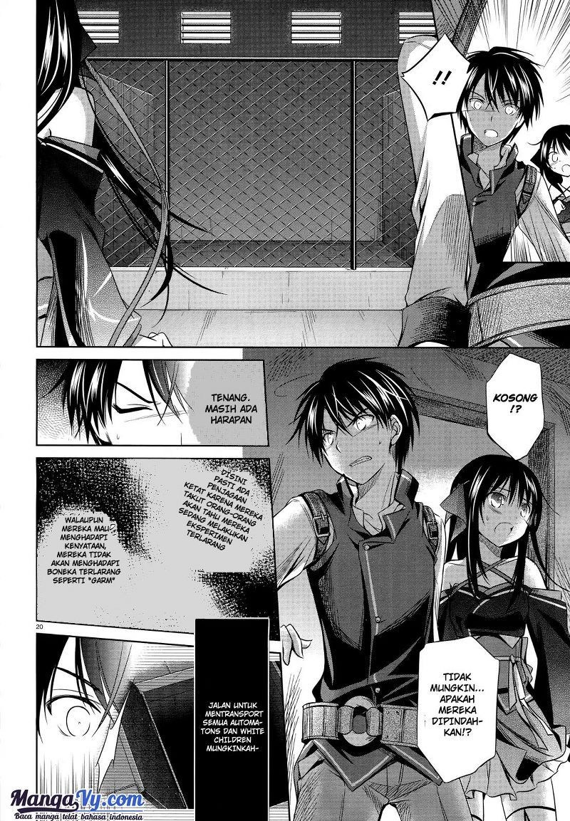 Halaman 20 dari Machine Doll wa Kizutsukanai Chapter 27