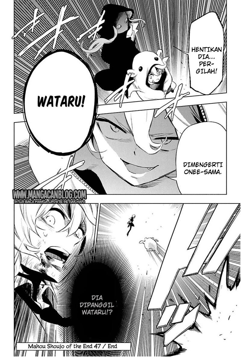 Maho Shojo of the End chapter 47 halaman 44