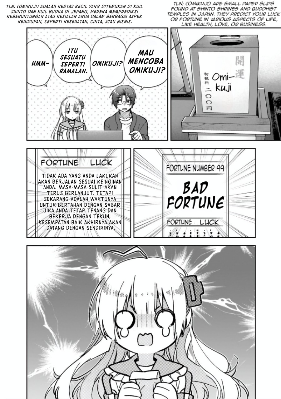 Halaman 22 dari Mahou wa Isekai ni Oite Kimashita. ~Tensai Madoushi Datta Imouto no Yowakute New Game~ Chapter 2