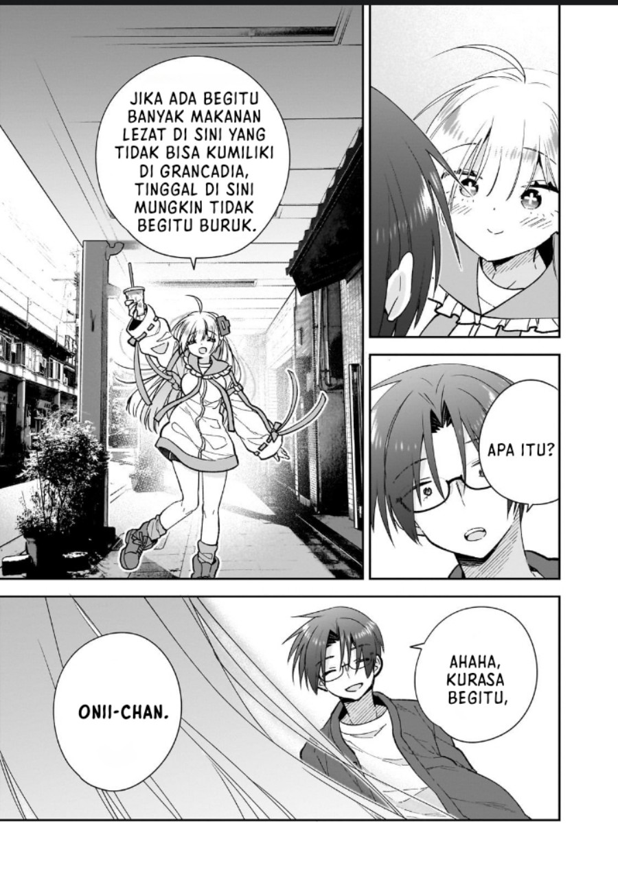 Halaman 31 dari Mahou wa Isekai ni Oite Kimashita. ~Tensai Madoushi Datta Imouto no Yowakute New Game~ Chapter 2