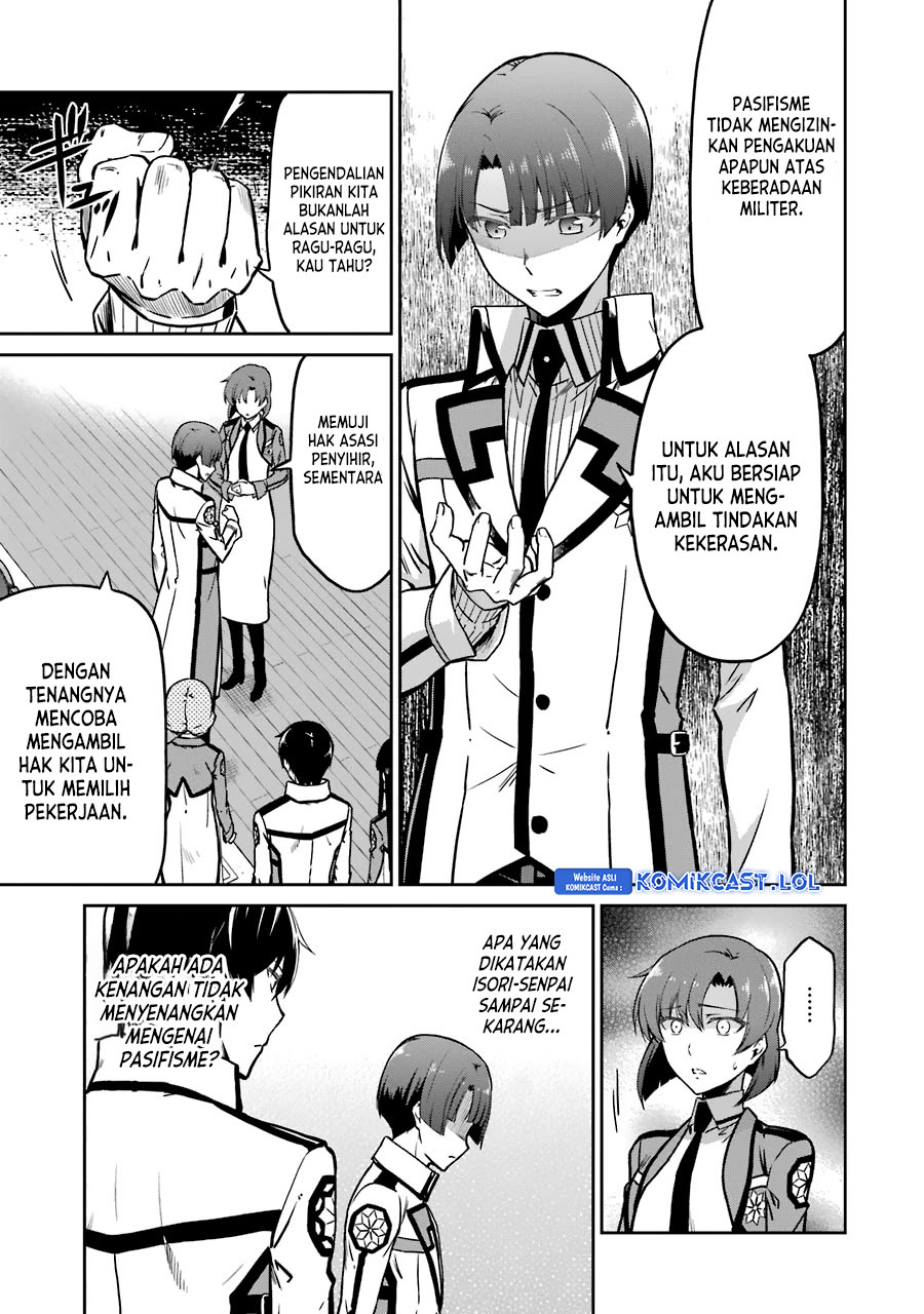 Halaman 10 dari Mahouka Koukou no Rettousei - Double Seven Hen Chapter 14
