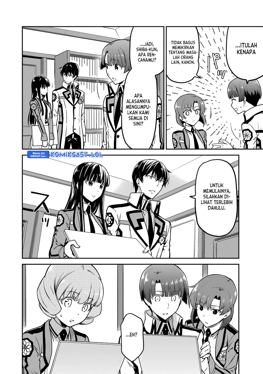 Halaman 11 dari Mahouka Koukou no Rettousei - Double Seven Hen Chapter 14