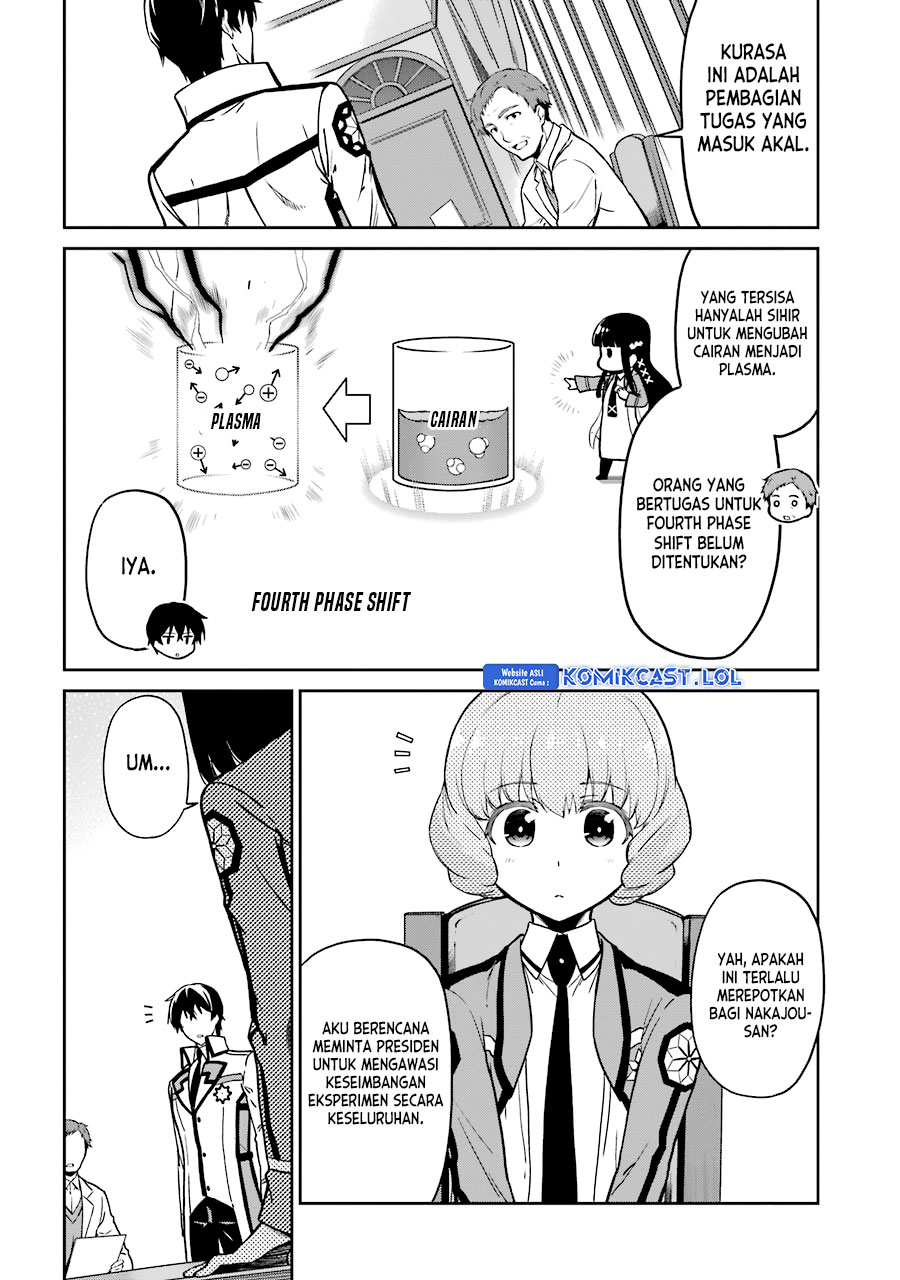 Halaman 9 dari Mahouka Koukou no Rettousei - Double Seven Hen Chapter 15