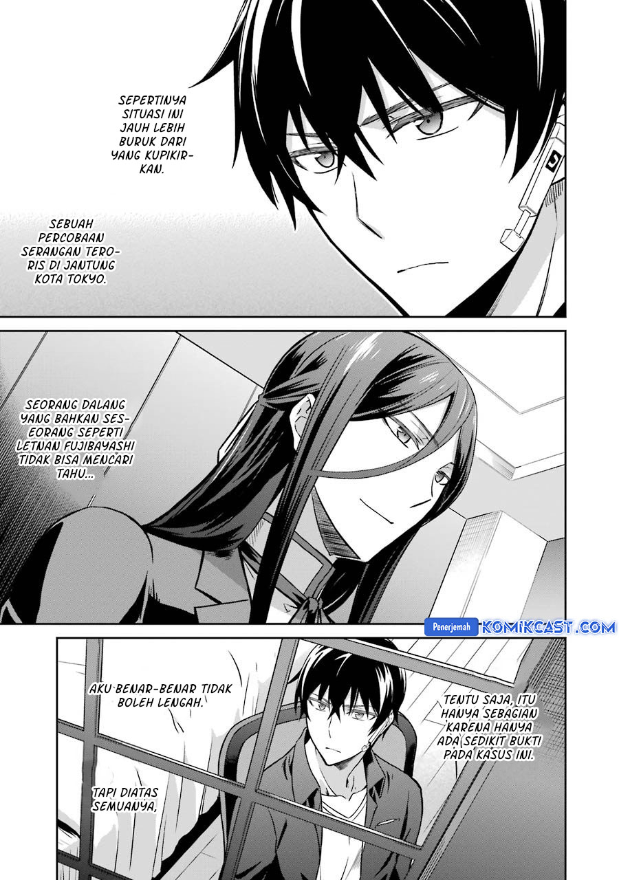 Halaman 19 dari Mahouka Koukou no Rettousei - Double Seven Hen Chapter 32